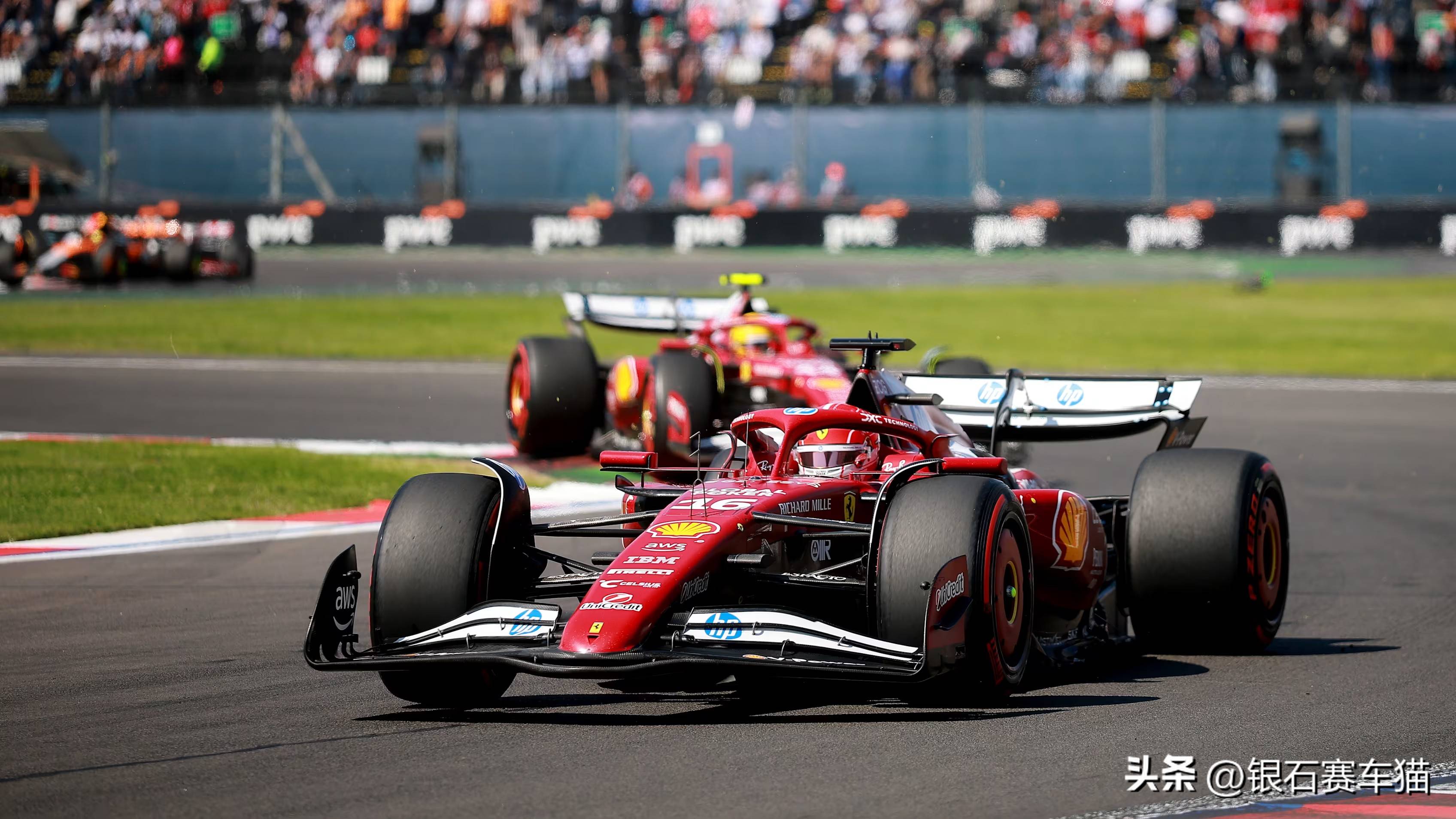 法拉利翻盘迈凯伦，勒克莱尔惊艳四座