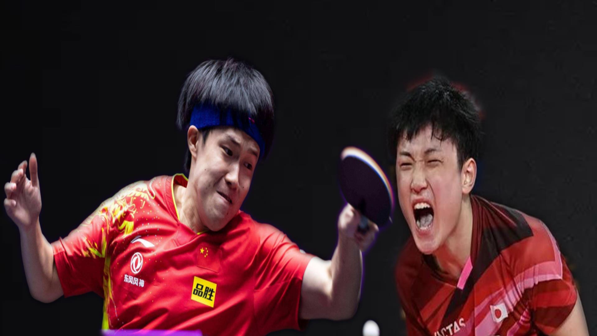 中国队绝杀英格兰队，张本智和高光表现